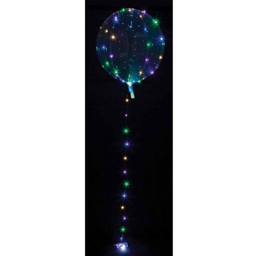 Farbe Leuchtender LED-Ballon, Transparent