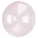 Farbe Transparente Kristallkugel Hellrosafarbener Folienballon 45 cm