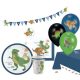 Dinosaurier Happy Partyset mit 45 Teilen und 23 cm Teller