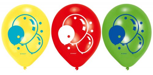 Ballon Multicolor Ballon, 6 Stück 9 Zoll (22.8 cm)