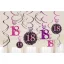 Geburtstag Pink Happy Birthday 18 Banddekoration 12er-Set