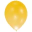 Farbe Gold Leuchtender LED-Ballon, 5 Stück 11 Zoll (27,5 cm)