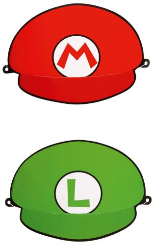 Super Mario Mushroom World Party-Hut 8 Stk.