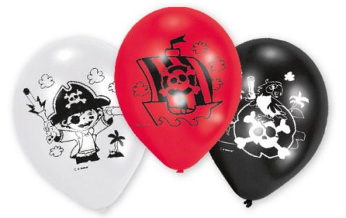 Pirate Luftballon (6 Stücke)