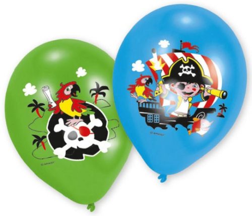 Pirate Luftballon (6 Stücke)