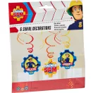 Feuerwehrmann Sam Fire Banddekoration 6er-Set