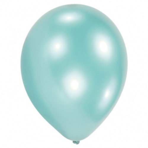 Farbe Pearl Caribbean Blauer Ballon, 10er Pack, 11 Zoll (27,5 cm)