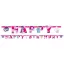 My Little Pony Rainbow Sparkle Happy Birthday Schild 237 cm