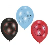   Miraculous Geschichten von Ladybug und Cat Noir City Ballon 6 Stk 9 Zoll (22,8 cm)