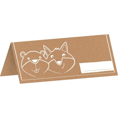 Fuchs Platzkarte Fox, 8er-Set