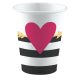 Liebe Everyday Pappbecher 8 Stk 250 ml