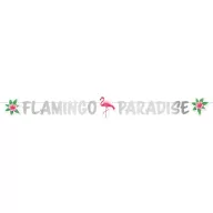 Flamingo Flamingo Paradise Papierschild 135 cm