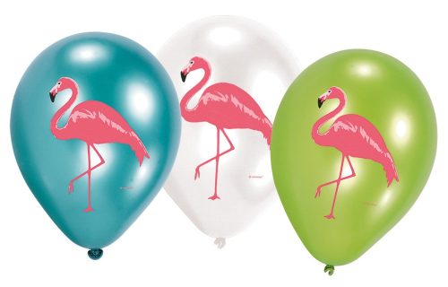 Flamingo Pink Ballon, Luftballon 6 Stück 11 Zoll (27,5 cm)