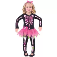 Halloween Fancy Bones Skelett-Kostüm 3-4 Jahre
