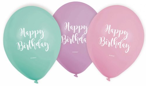 Happy Birthday Luftballon (6 Stücke)