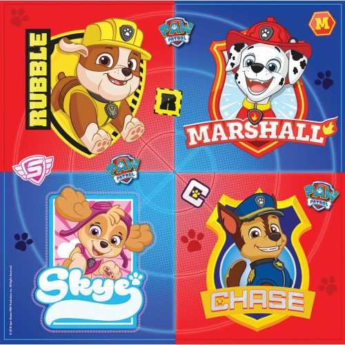 Paw Patrol Heroes Serviette 16 Stück 33x33 cm