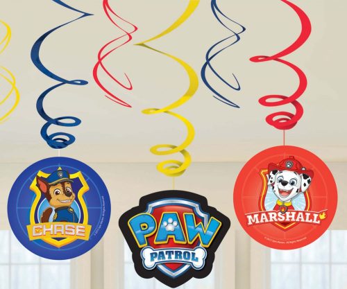 Paw Patrol Streifen Dekoration (6 Stücke)