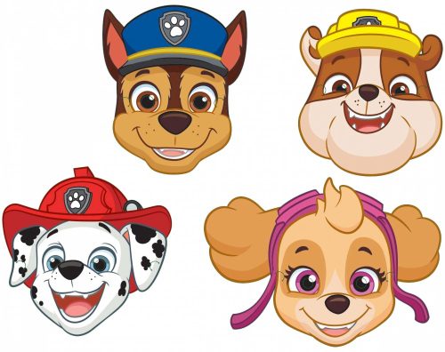 Paw Patrol Gesichtsmaske (8 Stücke)