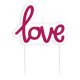 Liebe Love Kuchenkerze