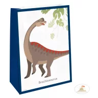 Dinosaurier Happy Papierbeutel 4er-Set