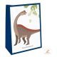 Dinosaurier Happy Papierbeutel 4er-Set