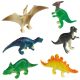 Dinosaurier Happy Kunststofffiguren 8-teiliges Set