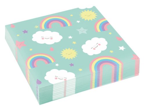 Rainbow and Cloud Serviette (20 Stücke)