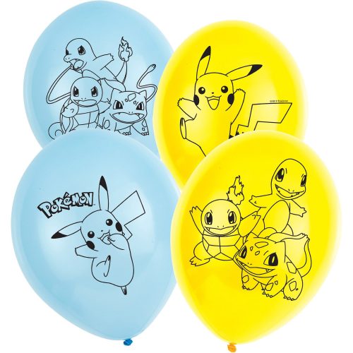 Pokémon FolienLuftballon (6 Stück)