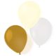 Gold Gold Brush Ballon, Luftballon 8 Stück 10 Zoll (25,4 cm)