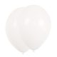 Weiß Crystal Clear Ballon, Luftballon 10 Stück 11 Zoll (27,5 cm)