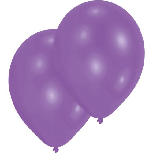  Lila Metallic Violet Ballon, Luftballon 10 Stück 11 Zoll (27,5 cm)