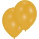 Farbe Metallic Gold Goldener Ballon, 25 Stk. 11 Zoll (27,5 cm)
