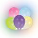 Farbe Colorful Leuchtender LED Ballon, Luftballon 12 Stück 11 Zoll (27,5 cm)