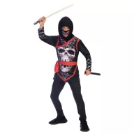 Ninja Skull Kostüm 8-10 Jahre