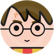 Harry Potter Graphic Papierteller 8 Stk 23 cm