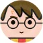 Harry Potter Graphic Papierteller 8 Stk 23 cm