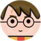 Harry Potter Graphic Papierteller 8 Stk 23 cm