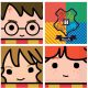 Harry Potter Graphic Serviette 16 Stk 33x33 cm