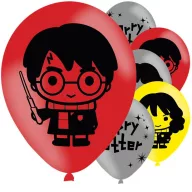   Harry Potter Graphic Ballon, 6 Stück Ballon 11 Zoll (27,5 cm)