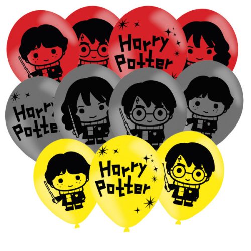 Harry Potter Graphic Ballon, Luftballon 6 Stück 11 Zoll (27,5 cm)