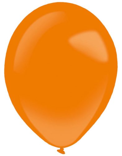 Farbe Tangerine Mandarinballon, 100 Stück 5 Zoll (13 cm)