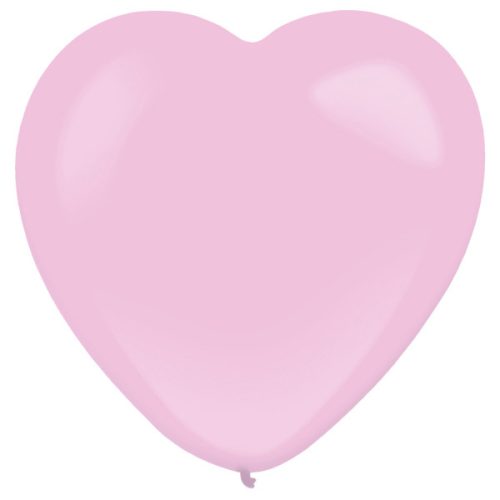 Herz pink Ballon, Luftballon 50 Stück 12 Zoll (30 cm)