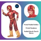 The Flash Kostüm 4-6 Jahre