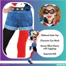 Batman Harley Quinn Kostüm 8-10 Jahre