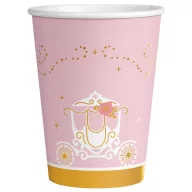 Prinzessin Swan Pappbecher 8 Stk 250 ml