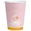 Prinzessin Swan Pappbecher 8 Stk 250 ml