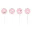 Prinzessin Swan mini Kuchenkerze, Kerzenset 4 Stk