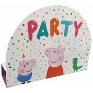 Peppa Wutz Confetti Party-Einladung 8er-Pack