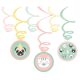  Haustiere Hello Pets Schleifen-Dekoration 6-teiliges Set