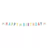 Geburtstag Konfetti Happy Birthday 21 Zeichen 180 cm